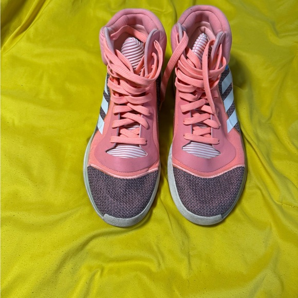 Adidas Mens Marquee Boost High-Top Sneakers Size 13 - Picture 4 of 8